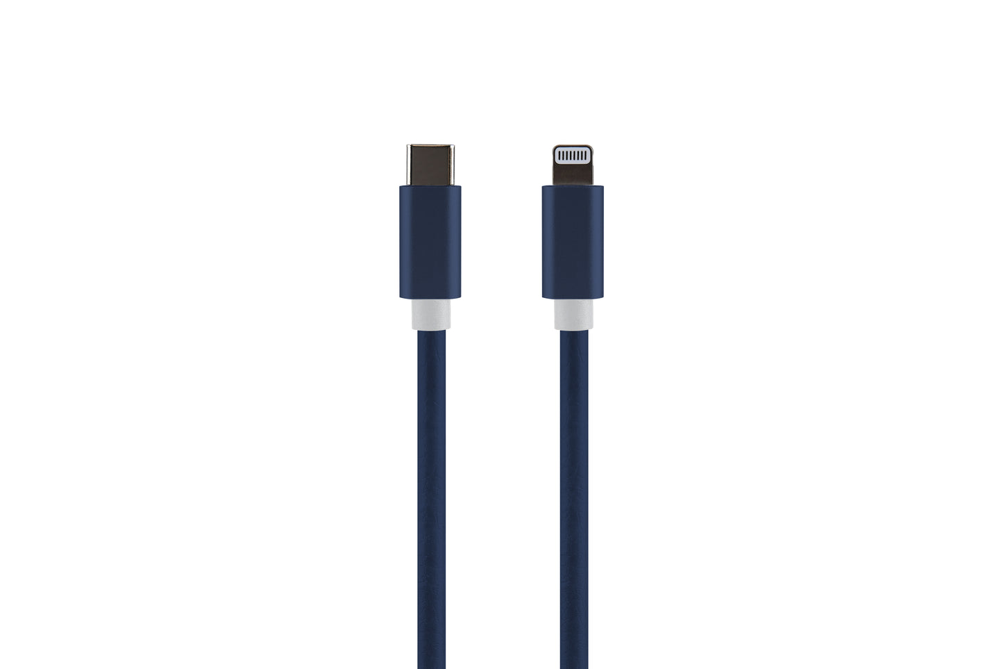 2-Pack 6FT Leather Charging Cables with Matching Adapter