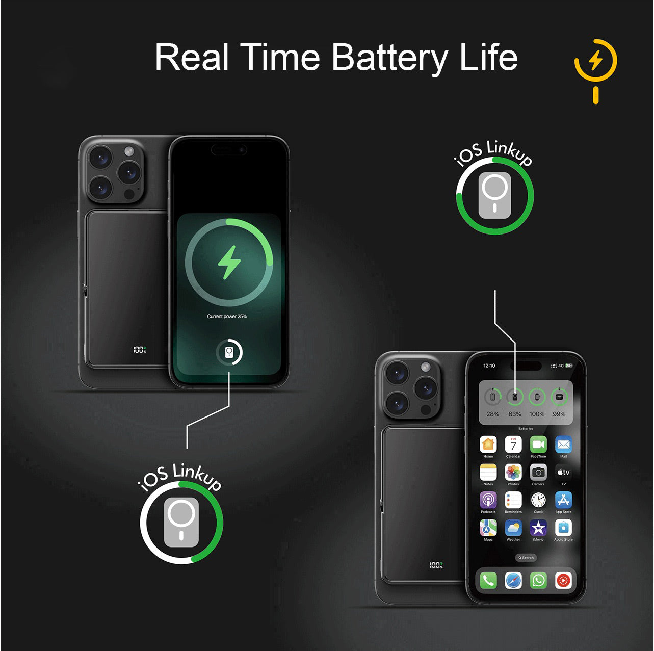 Ultra Slim Alloy Magnetic Power Bank - Phunkee Tree