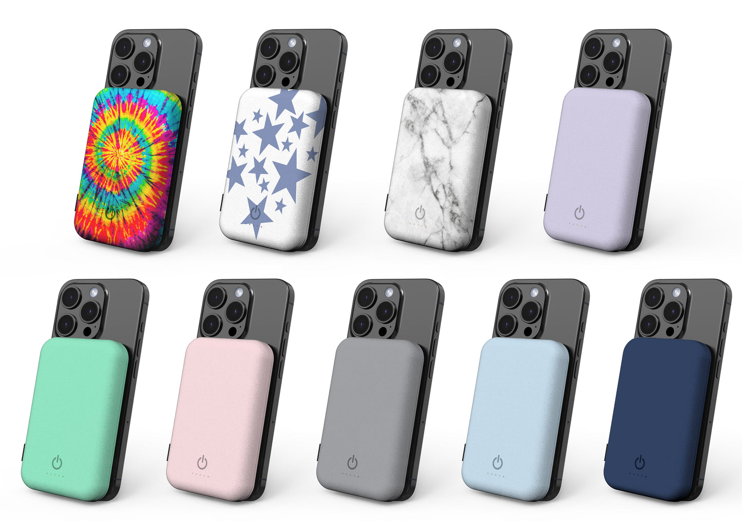 Leather Magnetic Wireless Power Bank