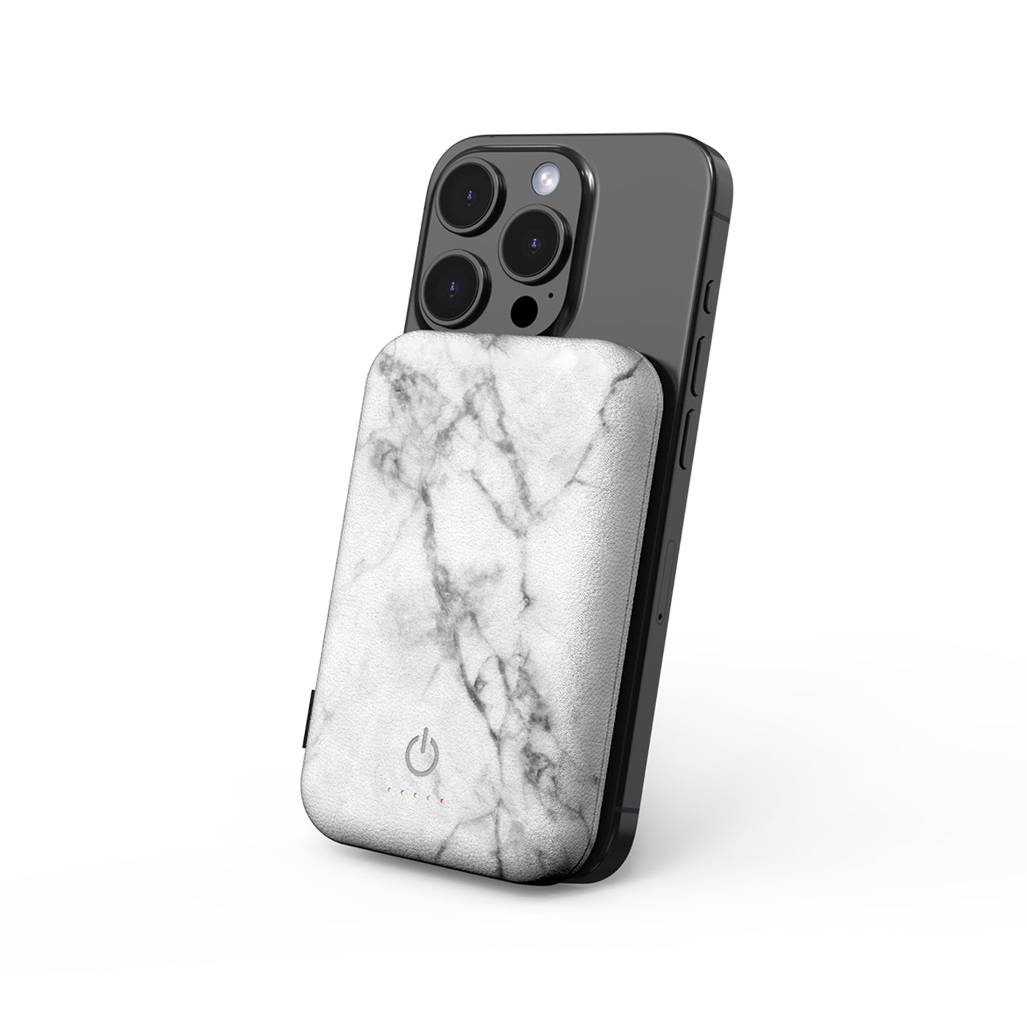Leather Magnetic Wireless Power Bank