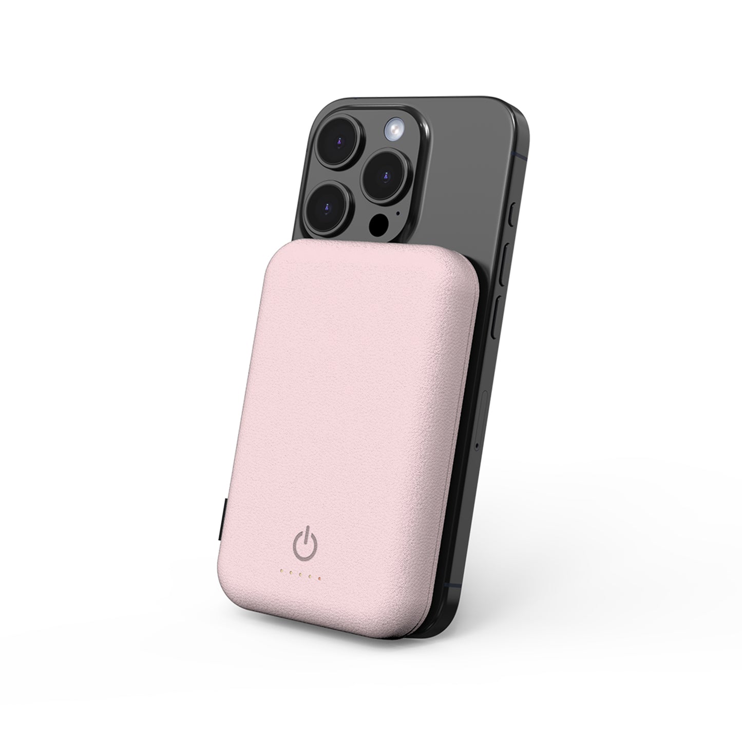 Leather Magnetic Wireless Power Bank