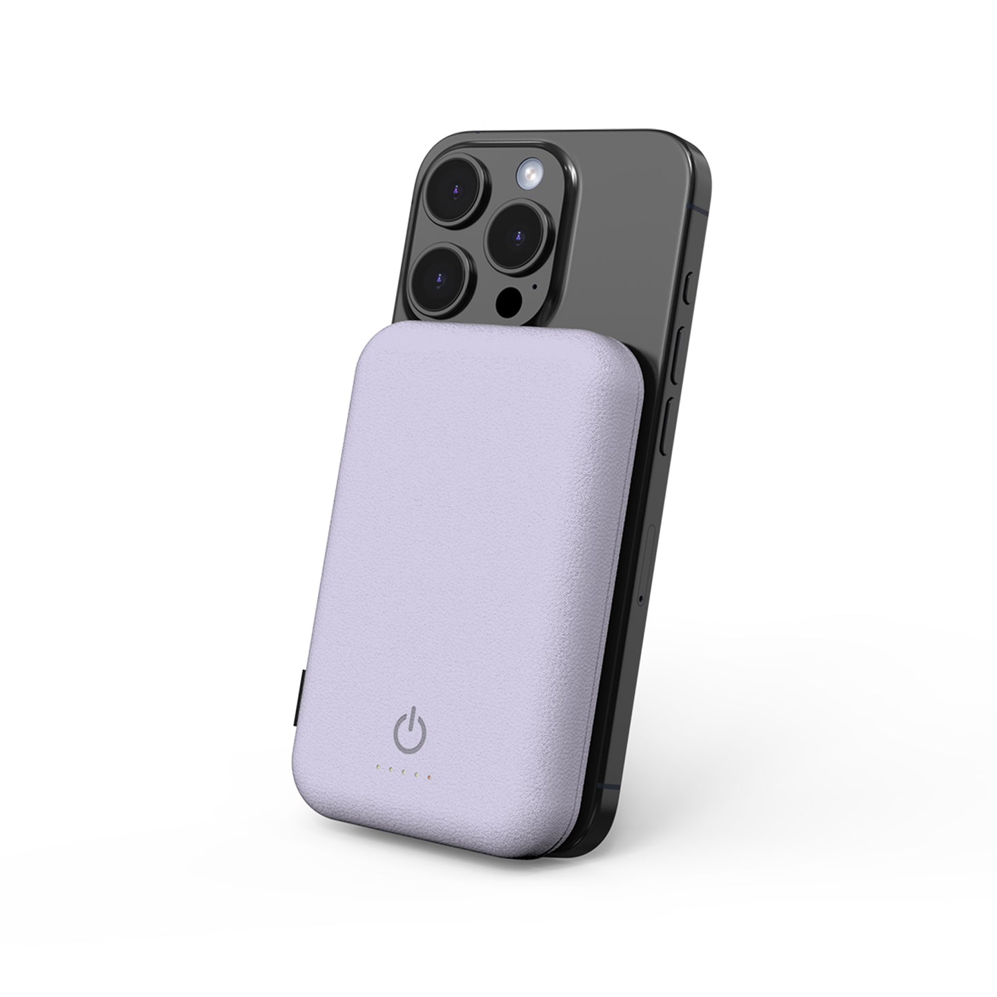 Leather Magnetic Wireless Power Bank