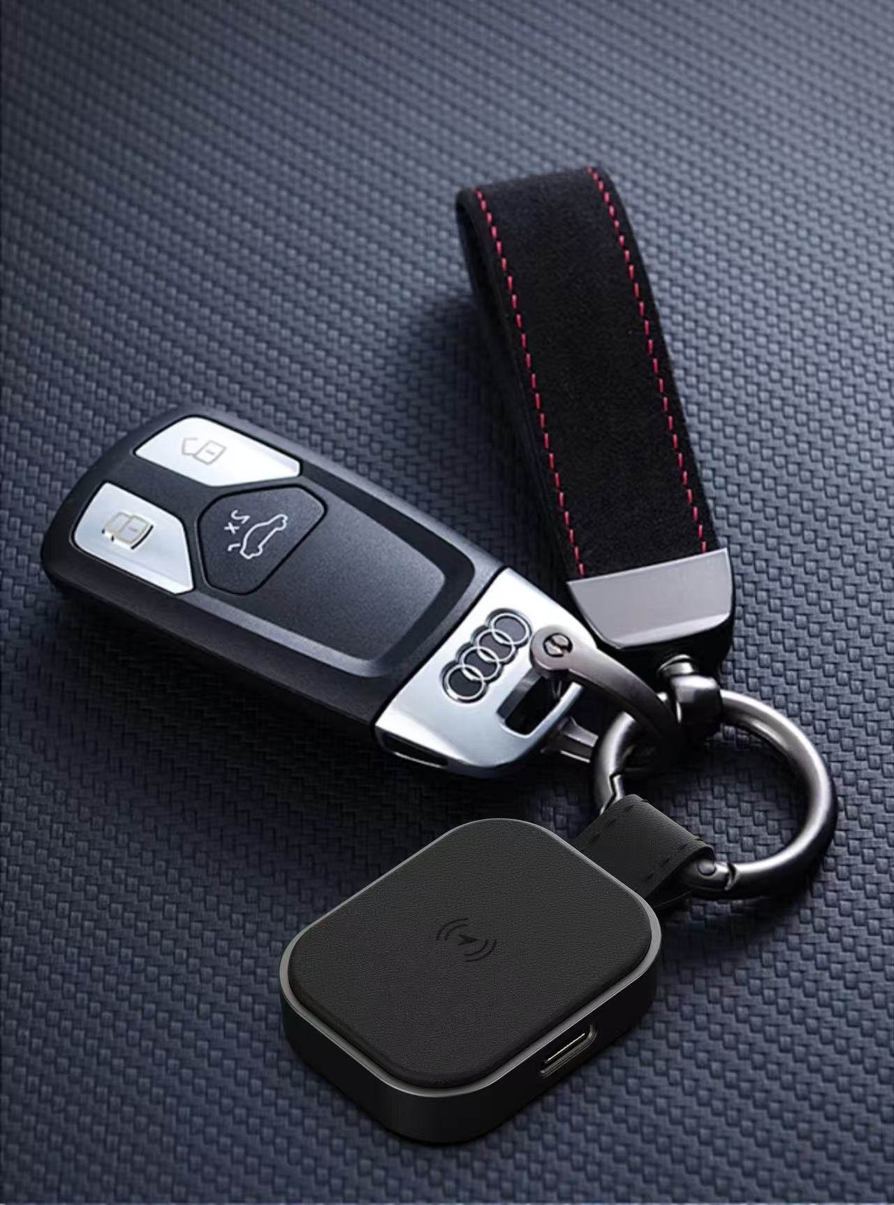 Let It Ride Tech - Dual Leather Tag Finder