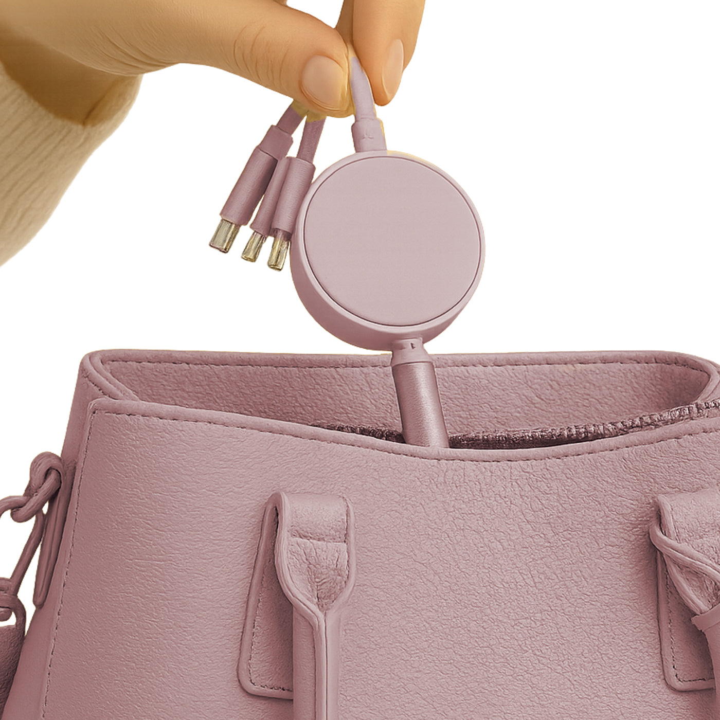 6 in 1 - Retractable Cables with Fast Charge Adapter