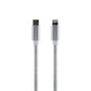 2-Pack 6FT Leather Charging Cables with Matching Adapter
