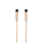 2-Pack 6FT Leather Charging Cables with Matching Adapter