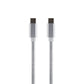2-Pack 6FT Leather Charging Cables with Matching Adapter