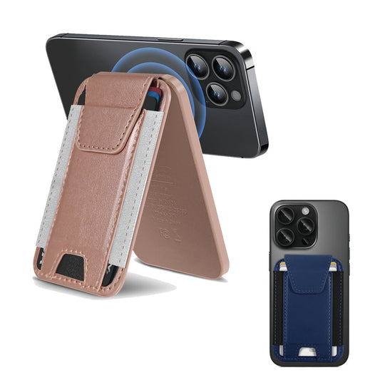 Leather Magnetic Wallet & Tracker