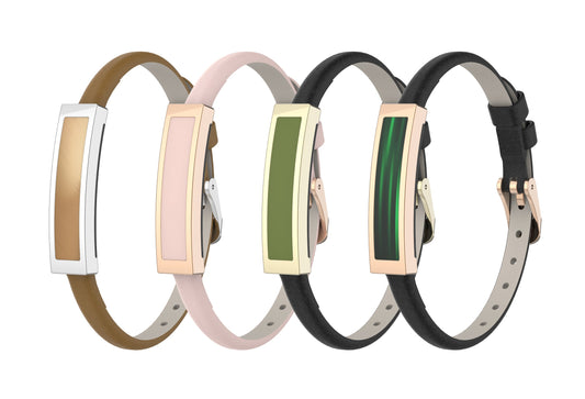 Wellness & Activity Tracker - Leather