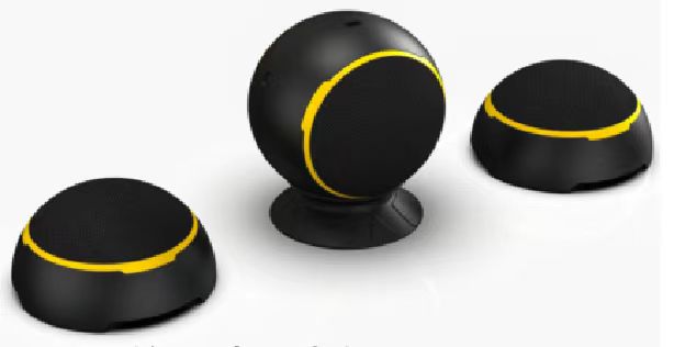 Let It Ride Tech - DuoSphere - 2 in 1 Wireless Speaker
