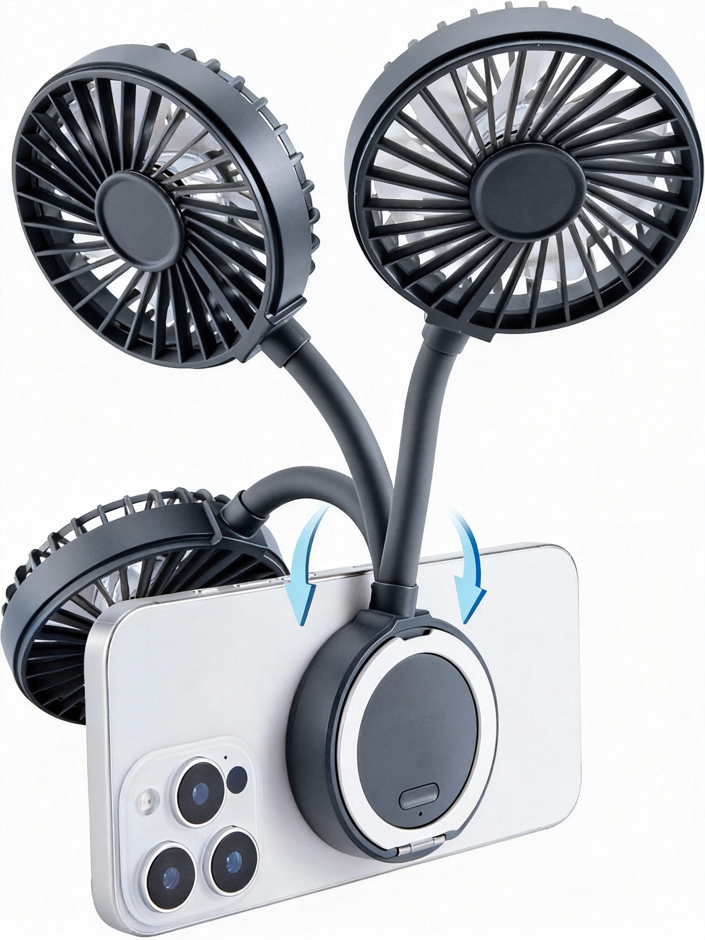 Magnetic Fan & Phone Stand