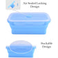 Collapsible Silicone Food Storage Container Set of 4 with Collapsible Mug - Right In Stride