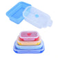 Collapsible Silicone Food Storage Container Set of 4 with Collapsible Mug - Right In Stride