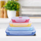 Collapsible Silicone Food Storage Container Set of 4 with Collapsible Mug - Right In Stride