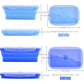 Collapsible Silicone Food Storage Container Set of 4 with Collapsible Mug - Right In Stride