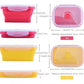 Collapsible Silicone Food Storage Container Set of 4 with Collapsible Mug - Right In Stride
