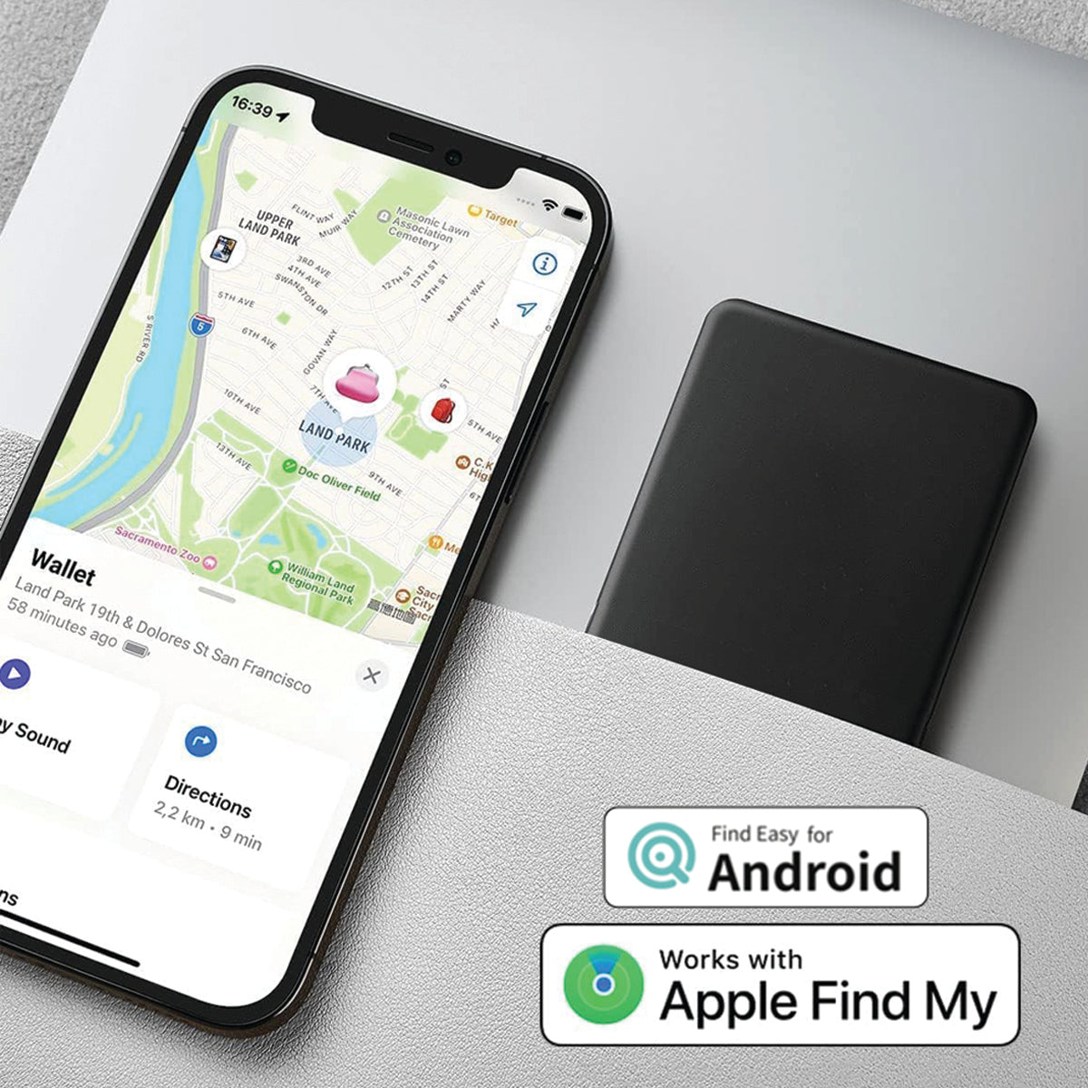 Tracking Card with Apple Find My - Let It Ride