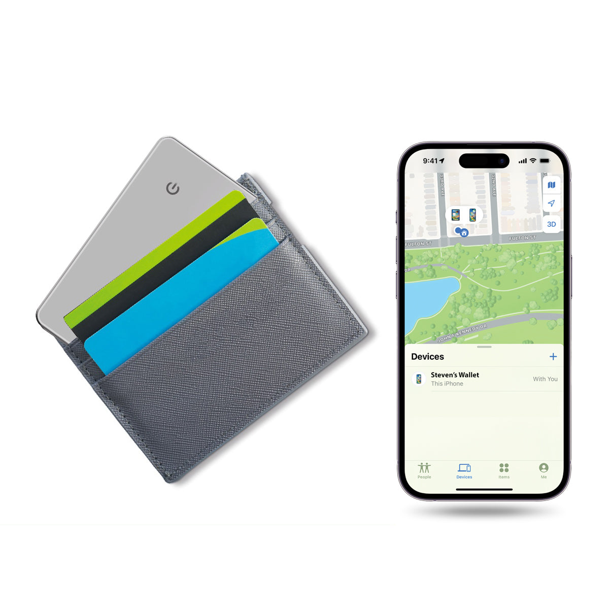 Tracking Card with Apple Find My - Let It Ride