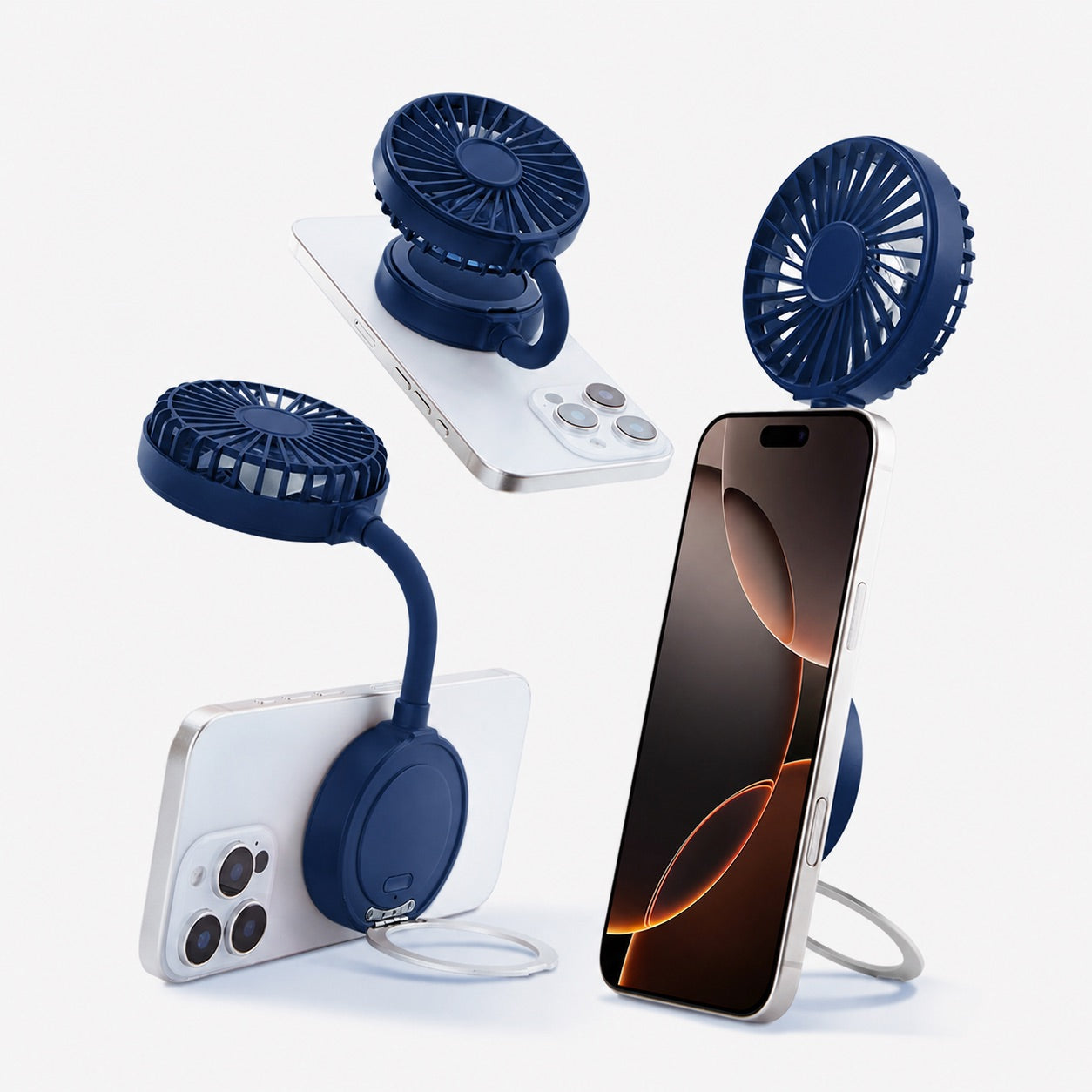 Magnetic Fan & Phone Stand