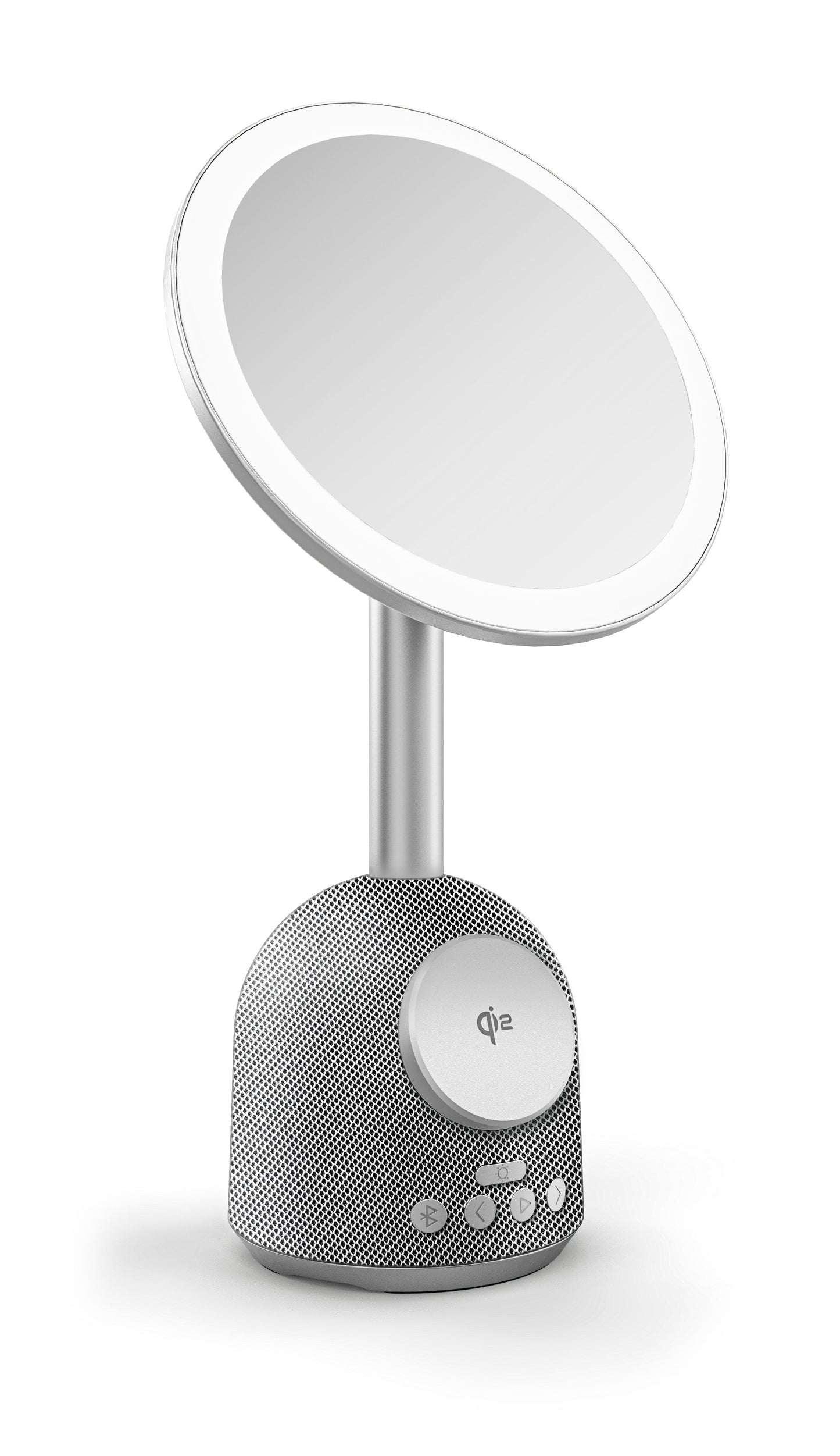 Let It Ride Tech - GlowTune Mirror - 3in1 Mirror, Speaker & Wireless Charger