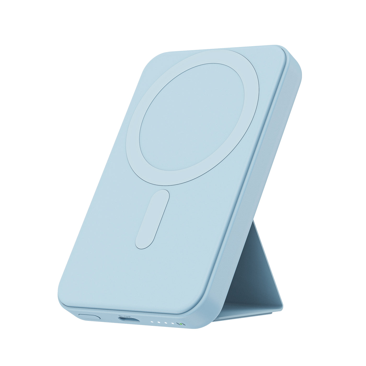 Magnetic Wireless Charging Power Bank with Stand