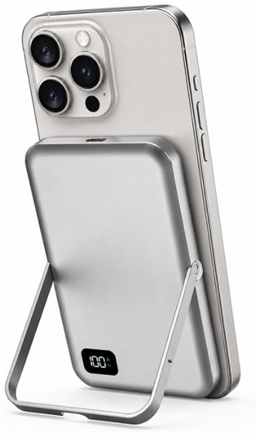 3-in-1 Slim Power Bank with Stand