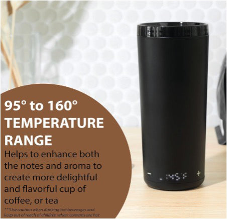 Portable Heated Tumbler