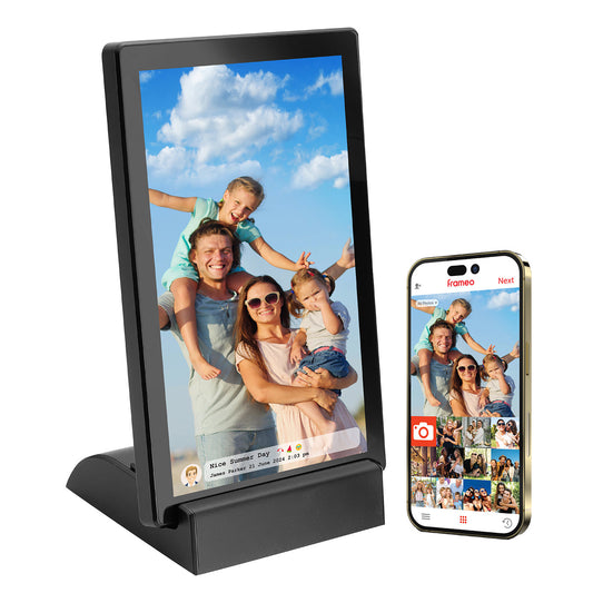 Wireless Digital Picture & Video Frame (Portable Tablet Version) with Dock